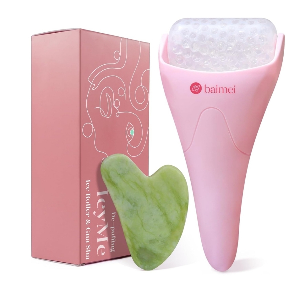 Ice Roller and Gua Sha Facial Tools